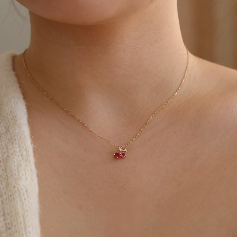 Collier Fleur de cerisier