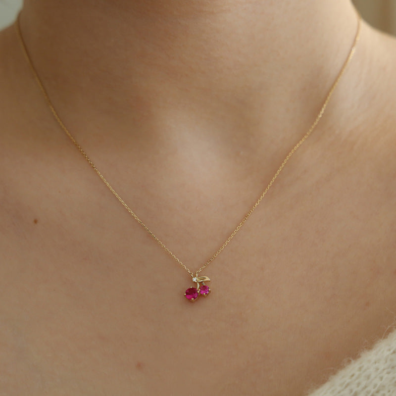 Collier Fleur de cerisier