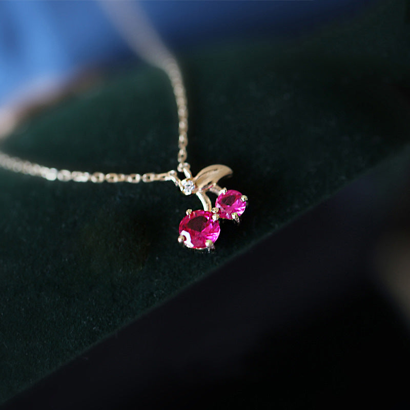 Collier Fleur de cerisier